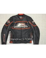 Harley Davidson RACEWAY Screamin Eagle Leather Jacket 98226-06VW Rare /gift for lover /gift for father /christmis gift /new fashion jacket
