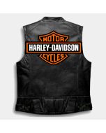Harley Davidson Leather Men Vest