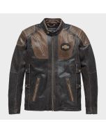 Trostel Triple Vent Distressed Brown H-D Leather Jacket
Trostel Triple Vent Distressed Brown H-D Leather Jacket
Harley Davidson Men's Triple Vent System Trostel Distressed Leather Biker Jacket
Harley Davidson Men's Triple Vent System Trostel Distressed