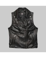 Women's Celebration Embellished Leather Vest