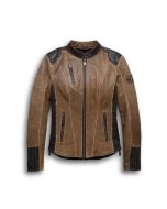 Women's Harley Davidson Triple Vent System Gallun Leather Jacket