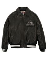 AVIREX CROC EMBOSSED CLASSIC JACKET