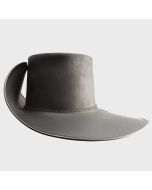 CAVALIER UN BANDED LEATHER HAT