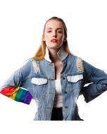 'PRIDE' DENIM JACKET