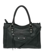 Harley-Davidson® Womens Moto Harley-Davidson® Club Crossbody & Satchel Purse, Black