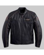 Harley Davidson Motorcycle Leather Jacket - Men's Black Leather in 2022/ Genuine Leather Jacket Is a Perfect Gift for Any Special Person,