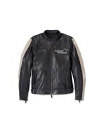 HARLEY KING MEN'S ENDURO SCREAMIN' EAGLE LEATHER JACKET
