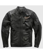Premium Quality Cowhide HD Velocity Distressed Black Leather Jacket for Men - Handmade HD Motorcycle Velocity Passion Leather Jacket
