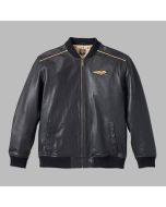 Men's 120th Anniversary Leather Jacket - black