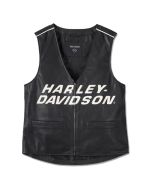 Men's Factory Leather Vest