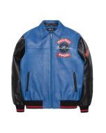 Pelle Pelle Red World Tour Blue Jacket