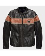 VICTORY LANE HARLEY DAVIDSON LEATHER JACKET