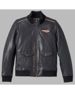 Women's 120th Anniversary Bomber Leather Jacket