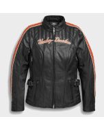 Women's Harley Davidson Triple Vent System Leather Jacket